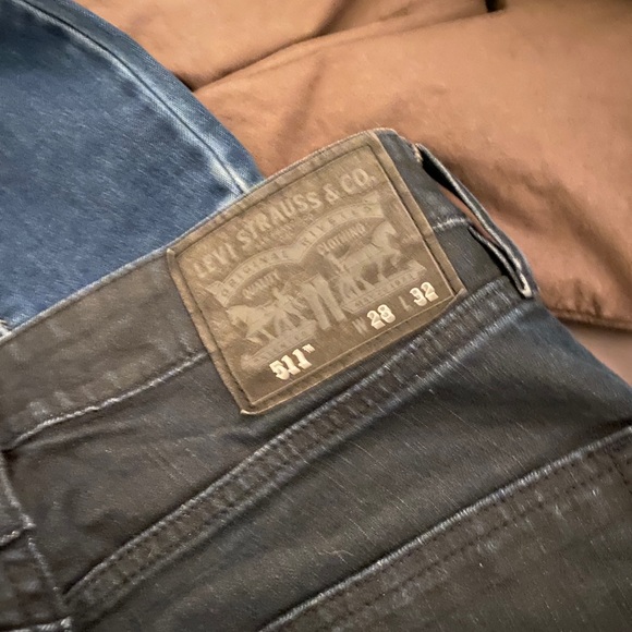 Levi's Men's 511 Jeans in Black, 28x32 - Picture 4 of 5